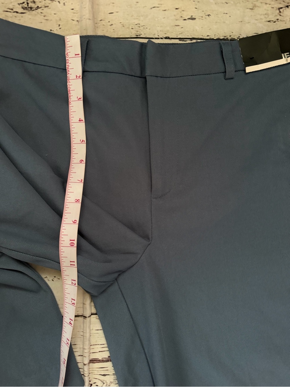 J. Ferrar × Jason Bolden Pant Men's 32x32 Blue Stonewash Dress Work - Picture 6 of 8
